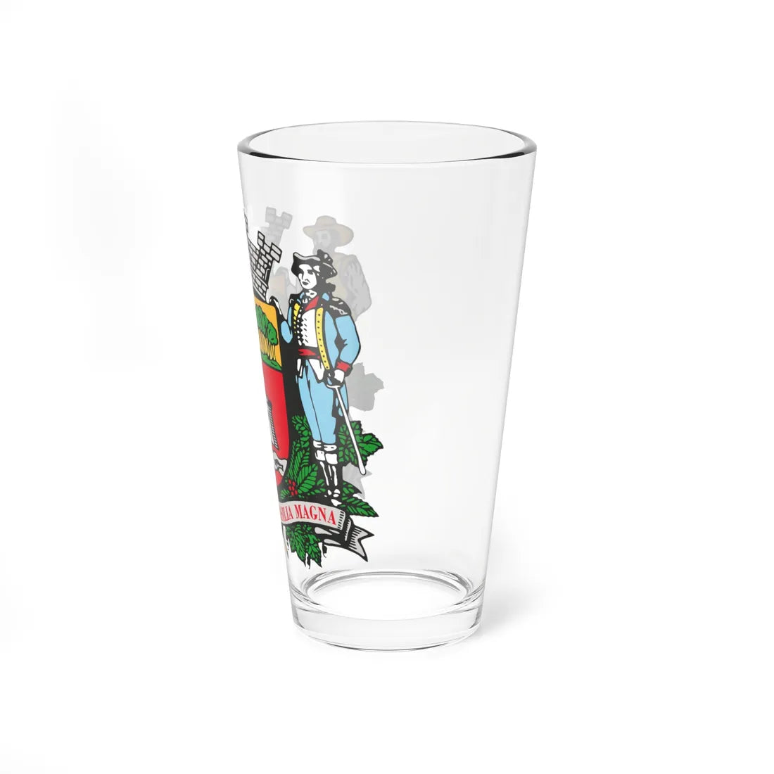 BrasaoJundiai (Brazil) (Coat of Arms) Pint Glass 16oz - Go Mug Yourself