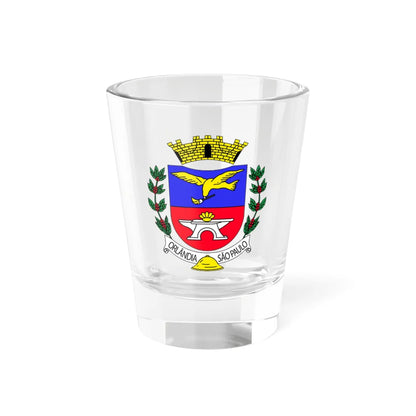 BrasaoOrlandia (Brazil) (Coat of Arms) Shot Glass 1.5oz 1.5oz - Go Mug Yourself