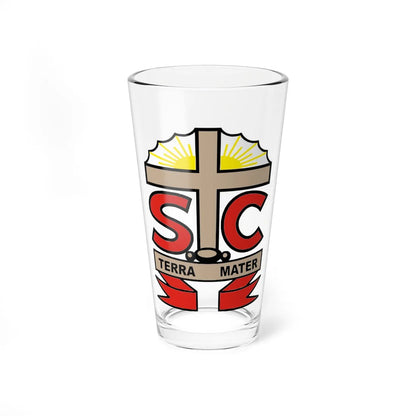 BrasaoSantaCruzCabralia (Brazil) (Coat of Arms) Pint Glass 16oz - Go Mug Yourself
