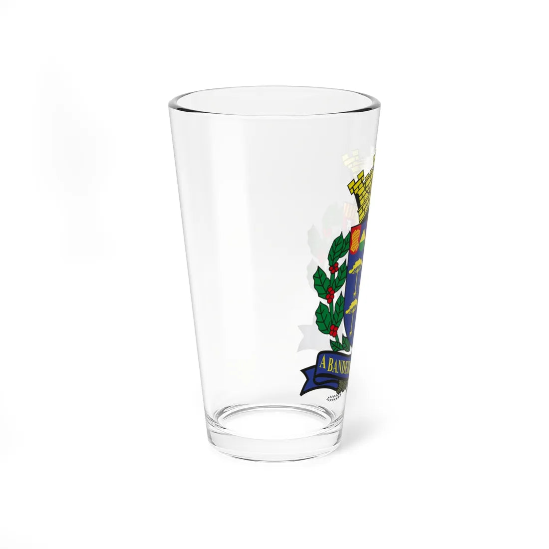BrasaoSaoCarlosSP (Brazil) (Coat of Arms) Pint Glass 16oz - Go Mug Yourself