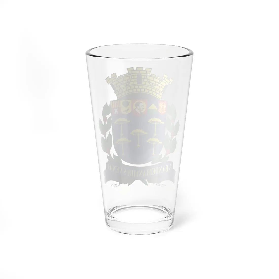 BrasaoSaoCarlosSP (Brazil) (Coat of Arms) Pint Glass 16oz - Go Mug Yourself