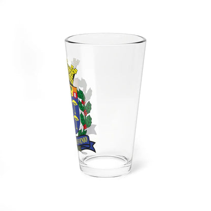 BrasaoSaoCarlosSP (Brazil) (Coat of Arms) Pint Glass 16oz - Go Mug Yourself