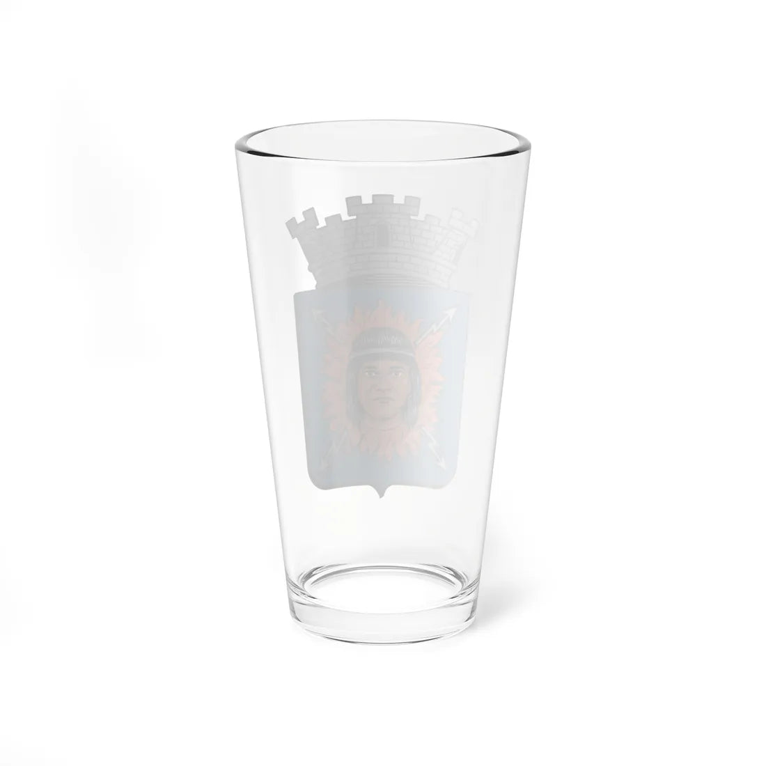 BrasaoTupa (Brazil) (Coat of Arms) Pint Glass 16oz - Go Mug Yourself