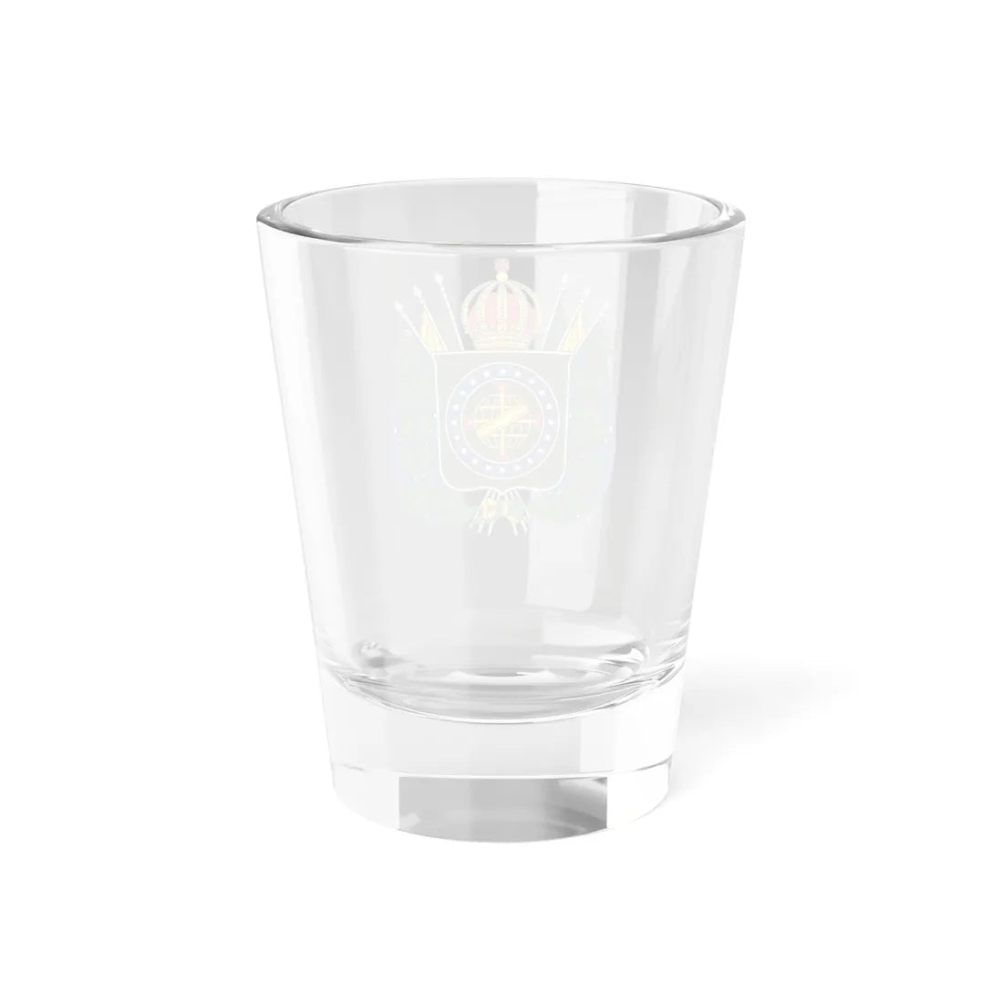 Brasões históricos em museus brasão militar (Brazil) (Coat of Arms) Shot Glass 1.5oz - Go Mug Yourself