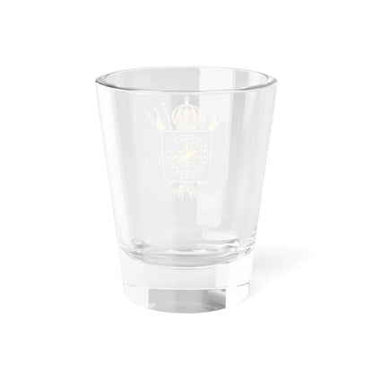 Brasões históricos em museus brasão militar (Brazil) (Coat of Arms) Shot Glass 1.5oz - Go Mug Yourself