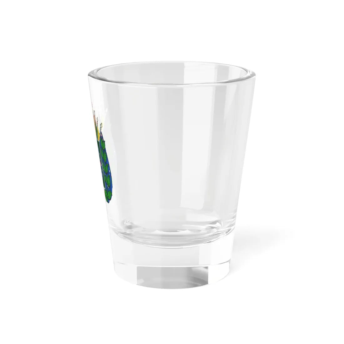Brasões históricos em museus brasão militar (Brazil) (Coat of Arms) Shot Glass 1.5oz - Go Mug Yourself