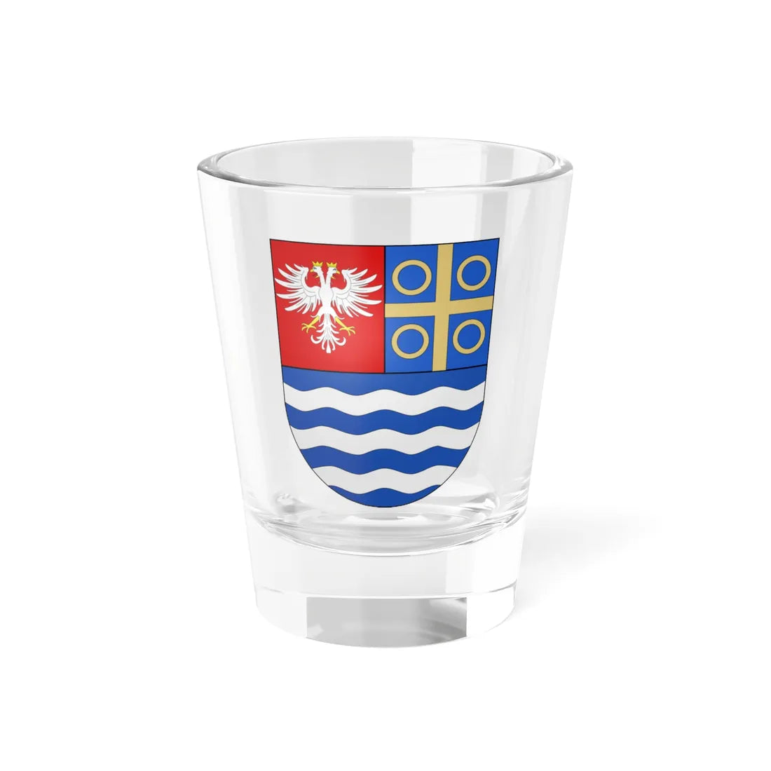 Brasão-Alves (Portugal) (Coat of Arms) Shot Glass 1.5oz 1.5oz - Go Mug Yourself