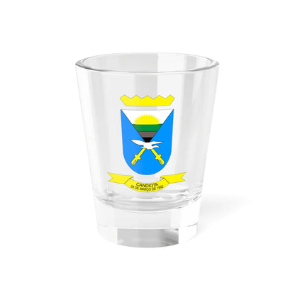 Brasão candiota rs brasil (Brazil) (Coat of Arms) Shot Glass 1.5oz 1.5oz - Go Mug Yourself