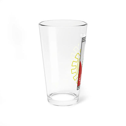 Brasão Coronel Fabriciano (Brazil) (Coat of Arms) Pint Glass 16oz - Go Mug Yourself