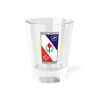 Brasão Coronel Fabriciano (Brazil) (Coat of Arms) Shot Glass 1.5oz 1.5oz - Go Mug Yourself