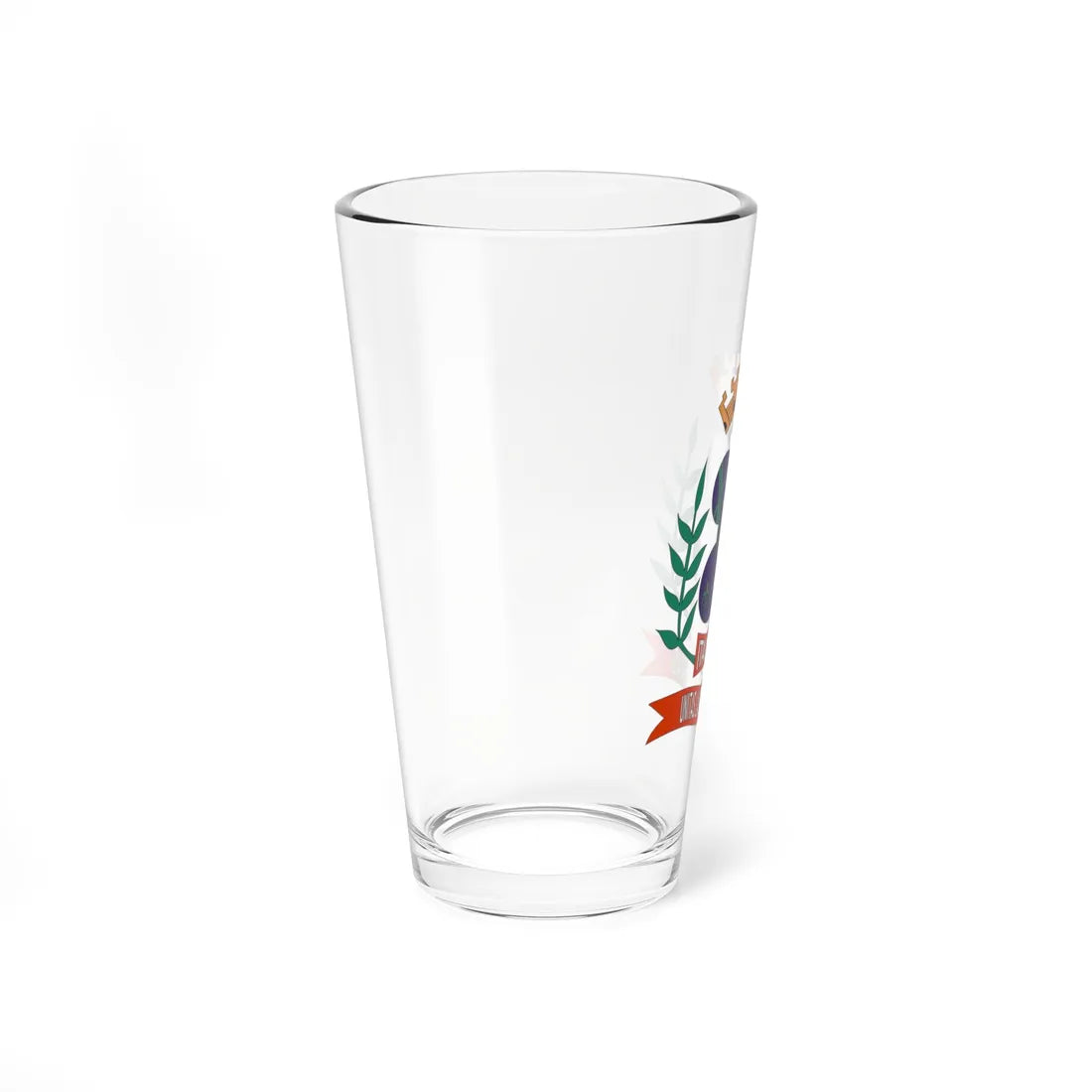 Brasão da Bandeira da Cidade de Itacarambi (Brazil) (Coat of Arms) Pint Glass 16oz - Go Mug Yourself