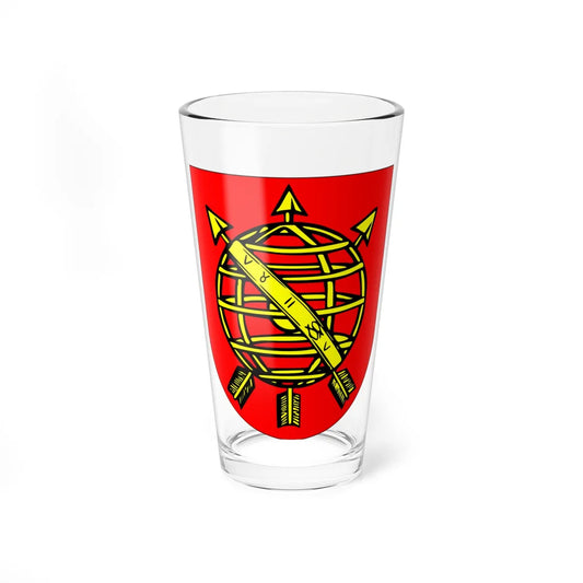 Brasão da cidade do Rio de Janeiro 1565 (Brazil) (Coat of Arms) Pint Glass 16oz 16oz - Go Mug Yourself