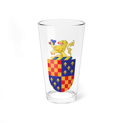 BRASÃO DA FAMILIA ALVIM (Portugal) (Coat of Arms) Pint Glass 16oz 16oz - Go Mug Yourself