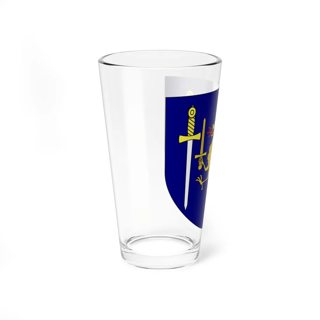 Brasão da Policia Judiciaria Militar portuguesa sem ornamentos exteriores (Portugal) (Coat of Arms) Pint Glass 16oz - Go Mug Yourself
