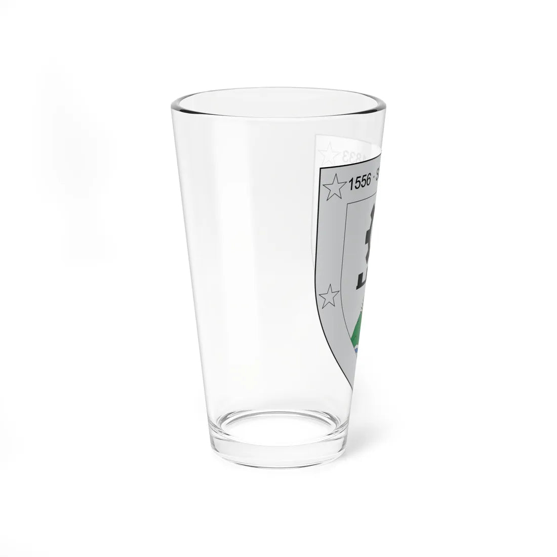 Brasão da Serra - ES (Brazil) (Coat of Arms) Pint Glass 16oz - Go Mug Yourself