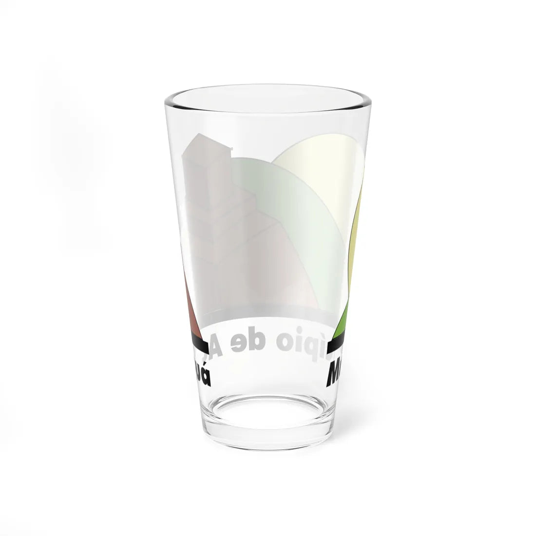 Brasão de Aceguá (Brazil) (Coat of Arms) Pint Glass 16oz - Go Mug Yourself