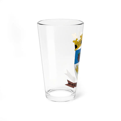 Brasão de Ajuricaba (Brazil) (Coat of Arms) Pint Glass 16oz - Go Mug Yourself