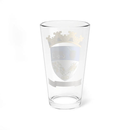 Brasão de Ajuricaba (Brazil) (Coat of Arms) Pint Glass 16oz - Go Mug Yourself