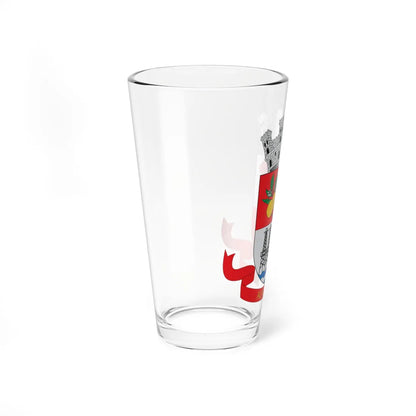 Brasão de Alagoinhas - BA (Brazil) (Coat of Arms) Pint Glass 16oz - Go Mug Yourself
