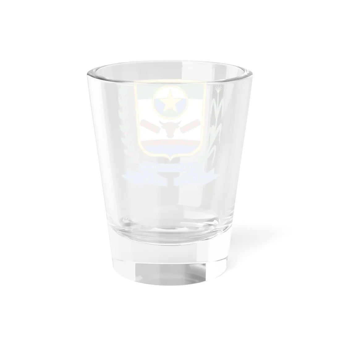 Brasão de Alta Floresta do Oeste - RO (Brazil) (Coat of Arms) Shot Glass 1.5oz - Go Mug Yourself