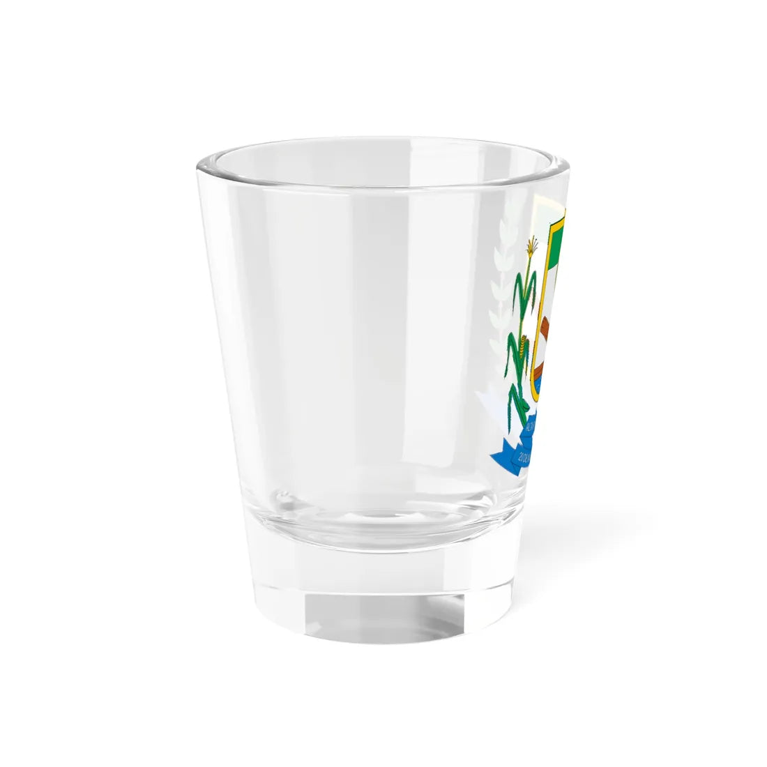 Brasão de Alta Floresta do Oeste - RO (Brazil) (Coat of Arms) Shot Glass 1.5oz - Go Mug Yourself