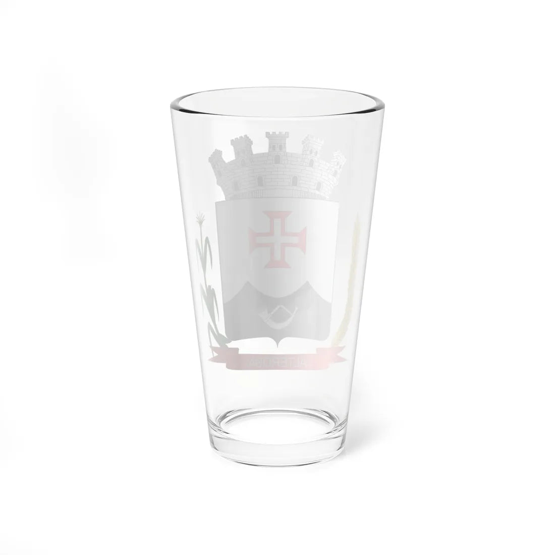 Brasão de Alterosa - MG (Brazil) (Coat of Arms) Pint Glass 16oz - Go Mug Yourself