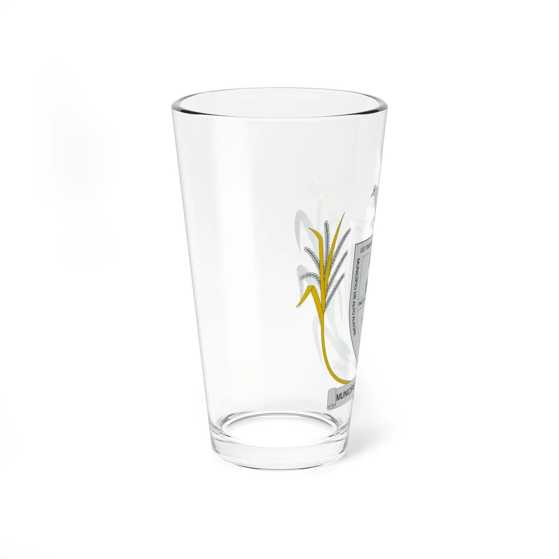 Brasão de Alto Alegre - RR (Brazil) (Coat of Arms) Pint Glass 16oz - Go Mug Yourself