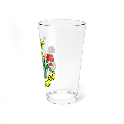 Brasão de Alvorada RS (Brazil) (Coat of Arms) Pint Glass 16oz - Go Mug Yourself
