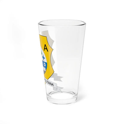 Brasão de Ananindeua - PA (Brazil) (Coat of Arms) Pint Glass 16oz - Go Mug Yourself