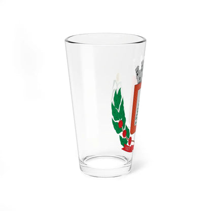 Brasão de Andirá - PR (Brazil) (Coat of Arms) Pint Glass 16oz - Go Mug Yourself