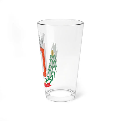 Brasão de Andirá - PR (Brazil) (Coat of Arms) Pint Glass 16oz - Go Mug Yourself