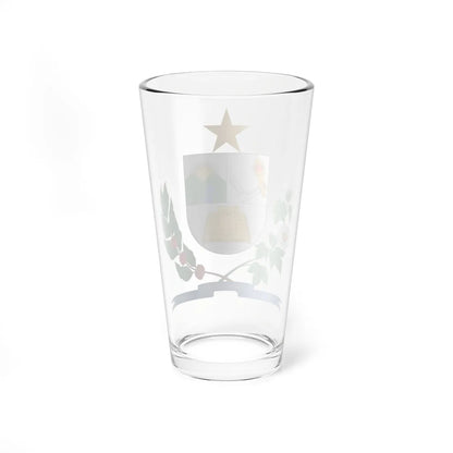 Brasão de Andradina - SP (Brazil) (Coat of Arms) Pint Glass 16oz - Go Mug Yourself