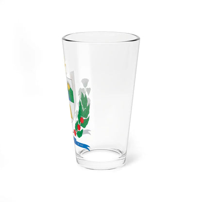 Brasão de Andradina - SP (Brazil) (Coat of Arms) Pint Glass 16oz - Go Mug Yourself