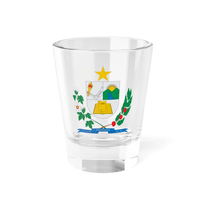 Brasão de Andradina - SP (Brazil) (Coat of Arms) Shot Glass 1.5oz 1.5oz - Go Mug Yourself