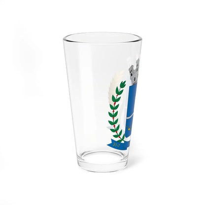 Brasão de Anápolis - GO (Brazil) (Coat of Arms) Pint Glass 16oz - Go Mug Yourself
