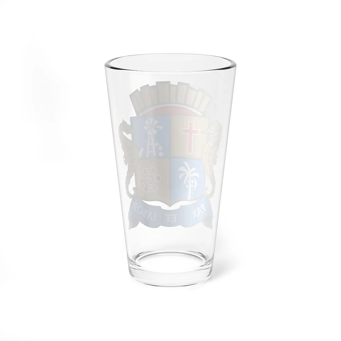 Brasão de Aracaju (Brazil) (Coat of Arms) Pint Glass 16oz - Go Mug Yourself
