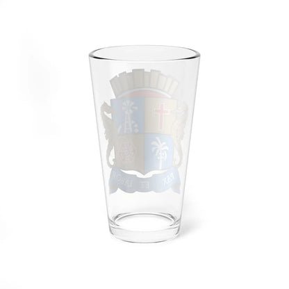 Brasão de Aracaju (Brazil) (Coat of Arms) Pint Glass 16oz - Go Mug Yourself