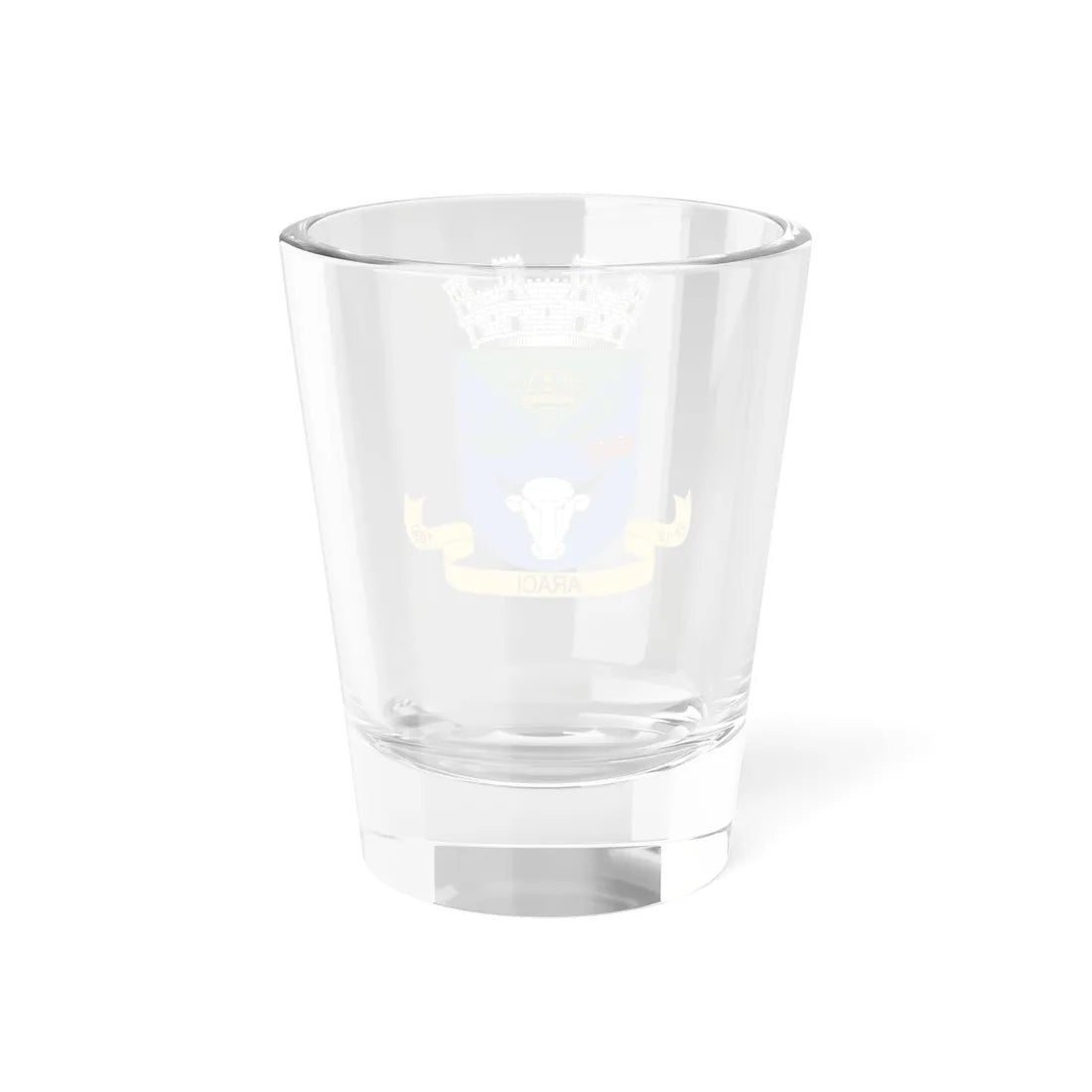 Brasão de Araci - BA (Brazil) (Coat of Arms) Shot Glass 1.5oz - Go Mug Yourself
