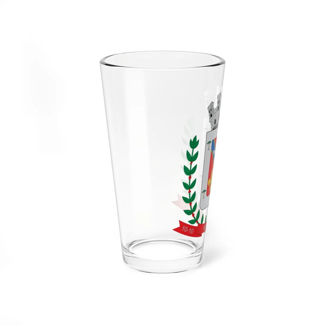 Brasão de Arapongas - PR (Brazil) (Coat of Arms) Pint Glass 16oz - Go Mug Yourself