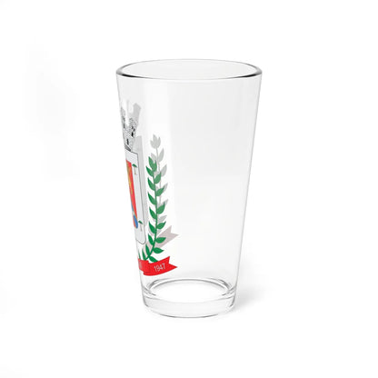 Brasão de Arapongas - PR (Brazil) (Coat of Arms) Pint Glass 16oz - Go Mug Yourself