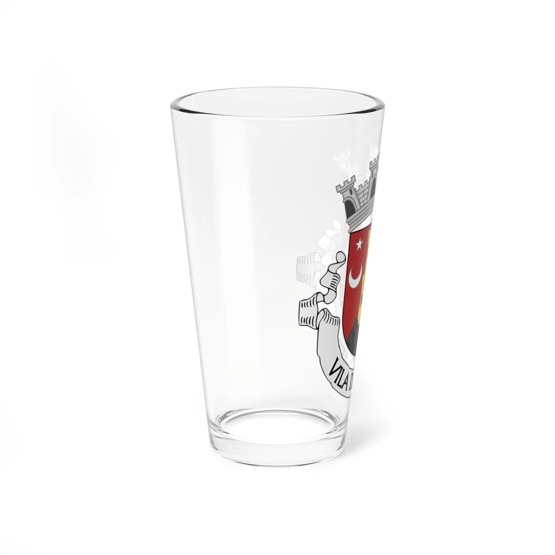 Brasão de Armas de Sintra (Coat of Arms) Pint Glass 16oz - Go Mug Yourself