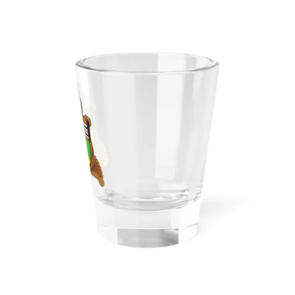 Brasão-de-armas-do-município-de-Coelho-Neto (Brazil) (Coat of Arms) Shot Glass 1.5oz - Go Mug Yourself