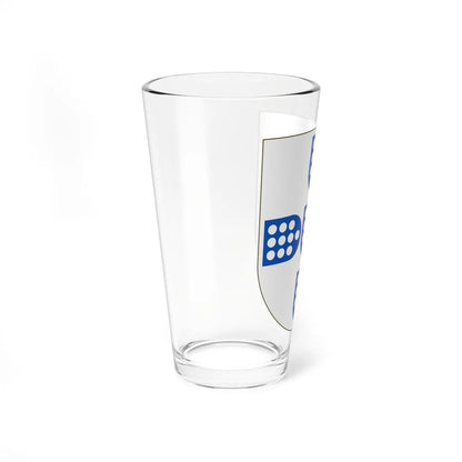 Brasão de armas do reino de Portugal 1139 (Portugal) (Coat of Arms) Pint Glass 16oz - Go Mug Yourself