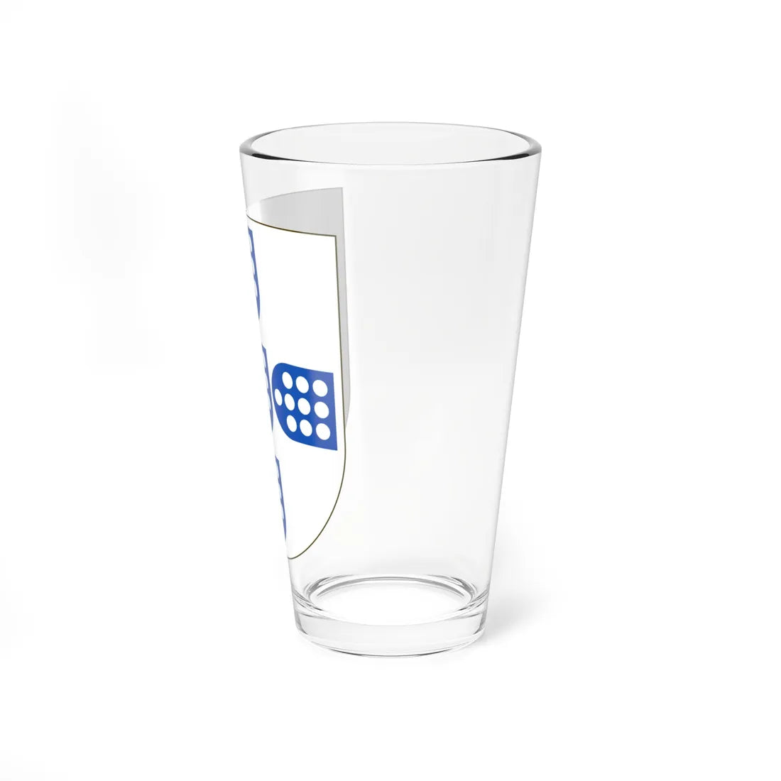 Brasão de armas do reino de Portugal 1139 (Portugal) (Coat of Arms) Pint Glass 16oz - Go Mug Yourself