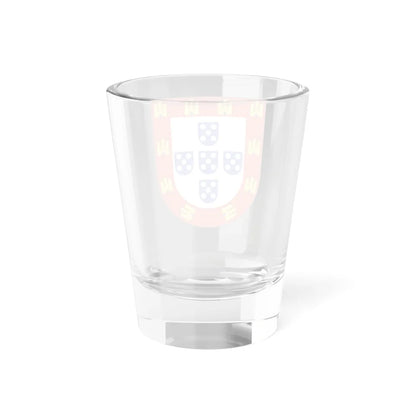 Brasão de armas do reino de Portugal 1481 (Portugal) (Coat of Arms) Shot Glass 1.5oz - Go Mug Yourself
