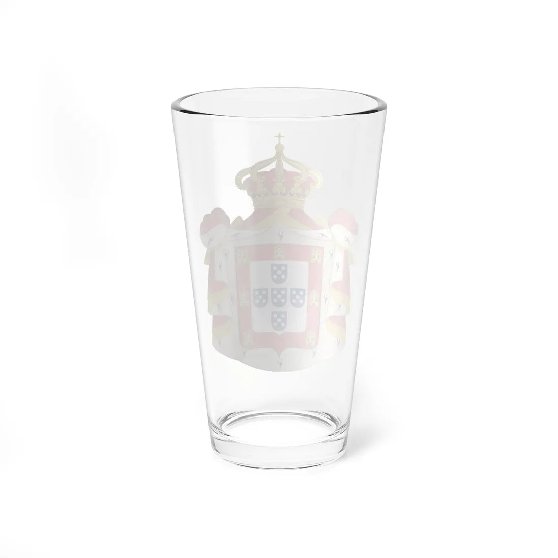 Brasão de armas do reino de Portugal (Portugal) (Coat of Arms) Pint Glass 16oz - Go Mug Yourself
