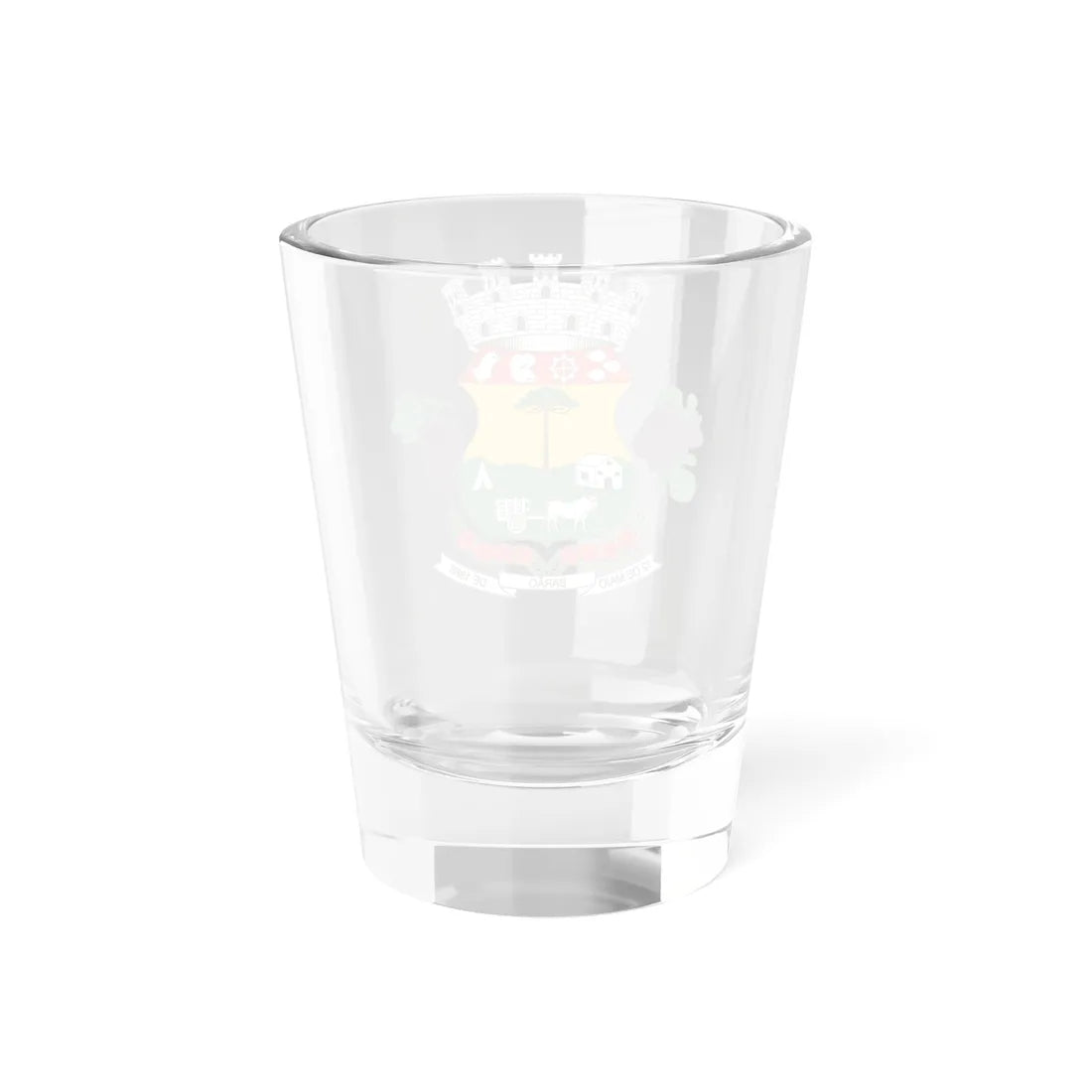 Brasão de Barão - RS (Brazil) (Coat of Arms) Shot Glass 1.5oz - Go Mug Yourself