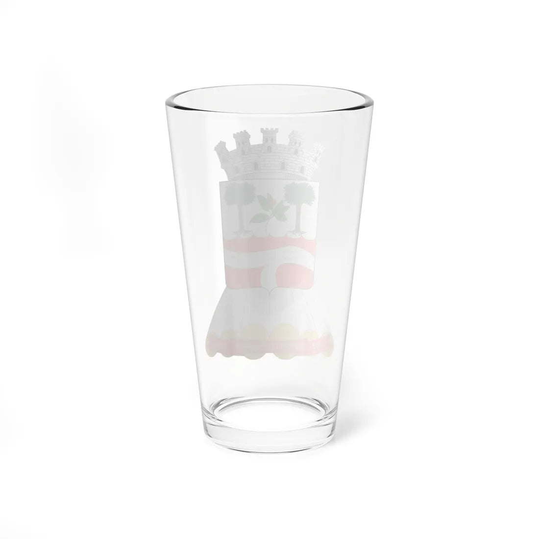 Brasão de Barra do Bugres - MT (Brazil) (Coat of Arms) Pint Glass 16oz - Go Mug Yourself