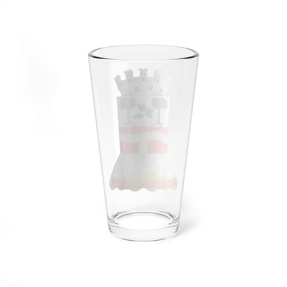 Brasão de Barra do Bugres - MT (Brazil) (Coat of Arms) Pint Glass 16oz - Go Mug Yourself