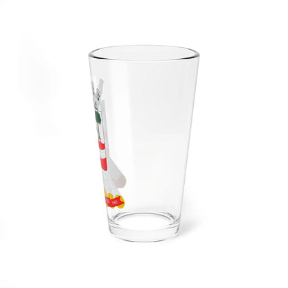 Brasão de Barra do Bugres - MT (Brazil) (Coat of Arms) Pint Glass 16oz - Go Mug Yourself